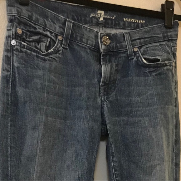 7 Seven For All Mankind Womens Roxanne Sz 26 Jeans - Picture 1 of 7